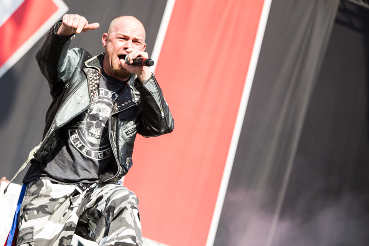Five Finger Death Punch @ Rockavaria, picture 4, photographed by Dorien Goetschalckx - FrontView Magazine
