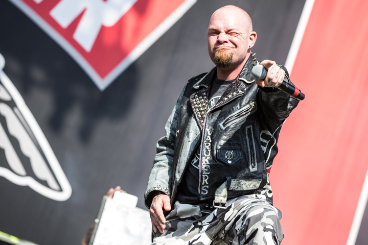 Five Finger Death Punch @ Rockavaria, picture 6, photographed by Dorien Goetschalckx - FrontView Magazine