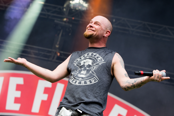 Five Finger Death Punch @ Rockavaria, picture 14, photographed by Dorien Goetschalckx - FrontView Magazine