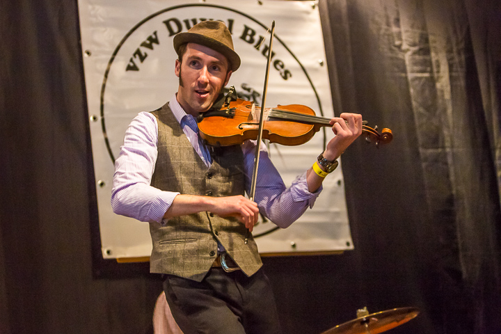 Gordie McKeeman & His Rhythm Boys (Can) @ Duvelblues, picture 1, photographed by Marc Verdonck - FrontView Magazine