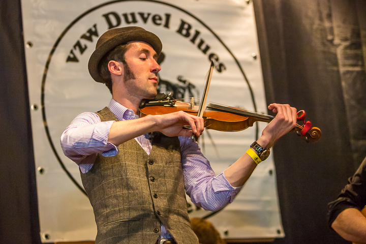 Gordie McKeeman & His Rhythm Boys (Can) @ Duvelblues, picture 9, photographed by Marc Verdonck - FrontView Magazine