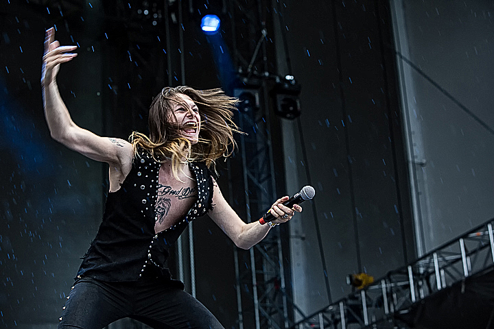 Kissin’ Dynamite @ Rock Im Revier 2015, foto 3, foto's door Edwin Houdevelt - FrontView Magazine