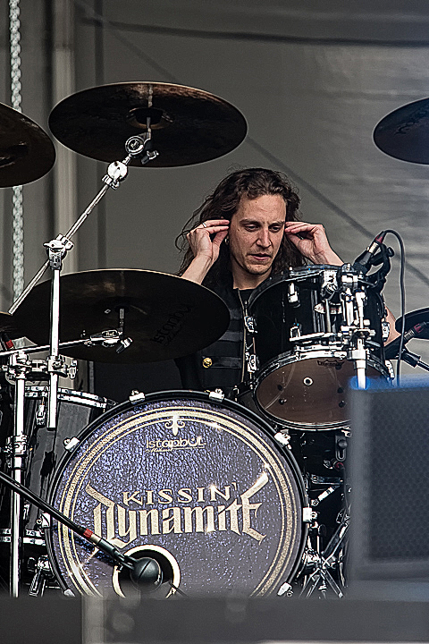 Kissin’ Dynamite @ Rock Im Revier 2015, foto 4, foto's door Edwin Houdevelt - FrontView Magazine