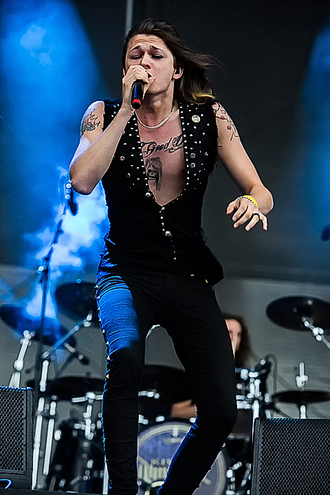 Kissin’ Dynamite @ Rock Im Revier 2015, foto 9, foto's door Edwin Houdevelt - FrontView Magazine