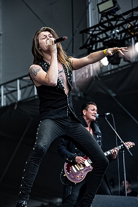 Kissin’ Dynamite @ Rock Im Revier 2015, foto 13, foto's door Edwin Houdevelt - FrontView Magazine