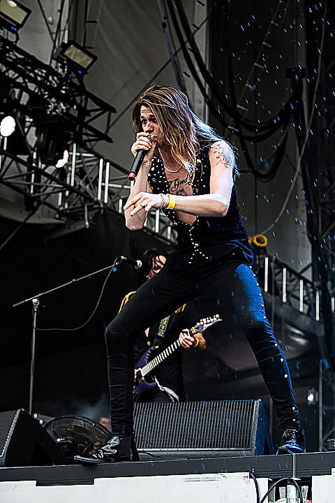 Kissin’ Dynamite @ Rock Im Revier 2015, foto 14, foto's door Edwin Houdevelt - FrontView Magazine