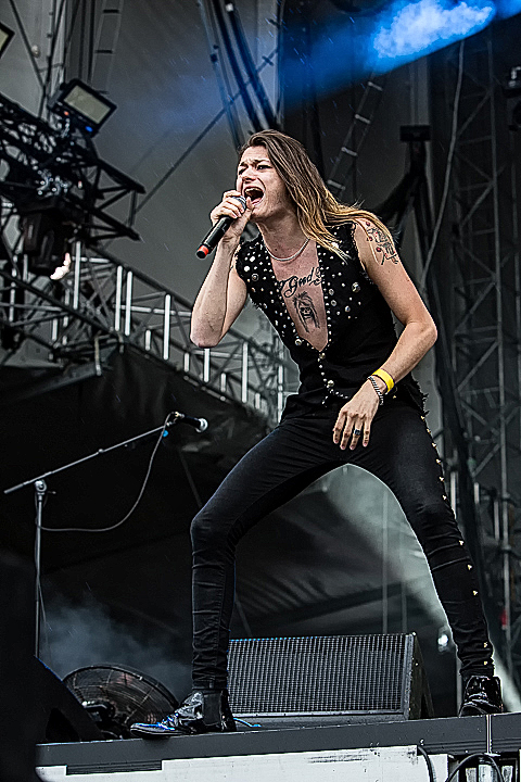 Kissin’ Dynamite @ Rock Im Revier 2015, foto 16, foto's door Edwin Houdevelt - FrontView Magazine