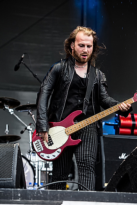 Kissin’ Dynamite @ Rock Im Revier 2015, foto 18, foto's door Edwin Houdevelt - FrontView Magazine