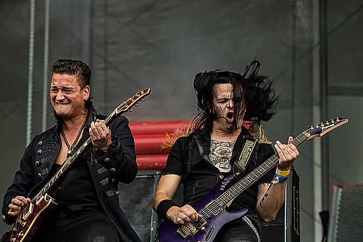 Kissin’ Dynamite @ Rock Im Revier 2015, foto 21, foto's door Edwin Houdevelt - FrontView Magazine