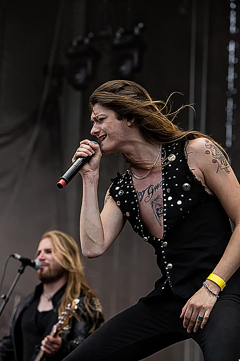 Kissin’ Dynamite @ Rock Im Revier 2015, foto 29, foto's door Edwin Houdevelt - FrontView Magazine