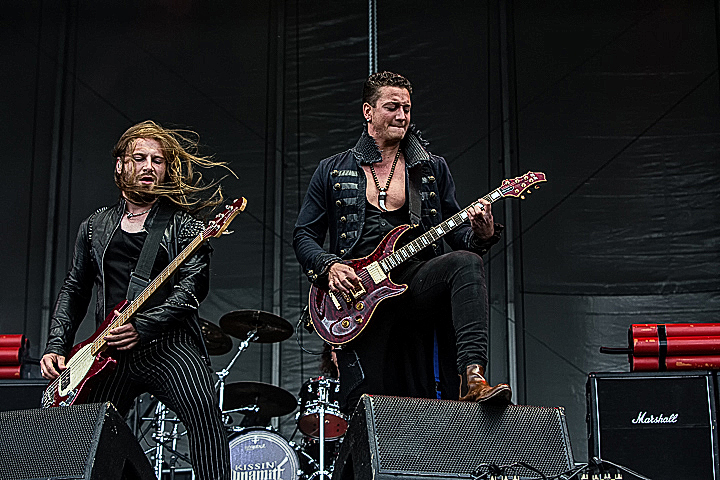 Kissin’ Dynamite @ Rock Im Revier 2015, foto 31, foto's door Edwin Houdevelt - FrontView Magazine
