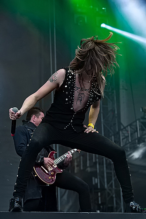 Kissin’ Dynamite @ Rock Im Revier 2015, foto 32, foto's door Edwin Houdevelt - FrontView Magazine