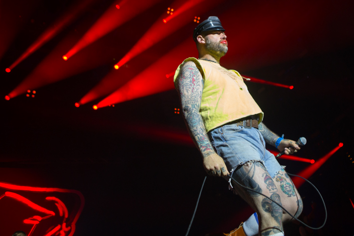 Turbonegro @ Rockavaria, foto 1, foto's door Dorien Goetschalckx - FrontView Magazine