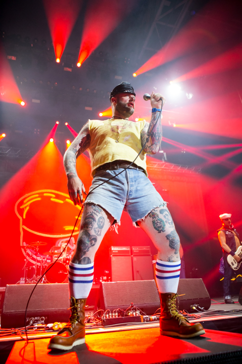 Turbonegro @ Rockavaria, foto 2, foto's door Dorien Goetschalckx - FrontView Magazine