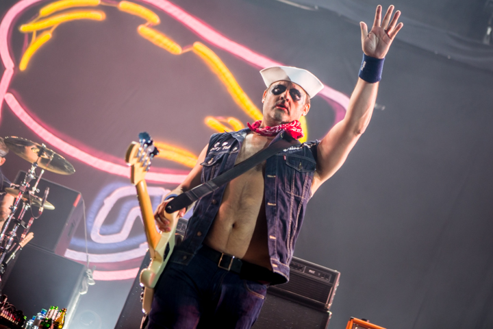 Turbonegro @ Rockavaria, foto 3, foto's door Dorien Goetschalckx - FrontView Magazine