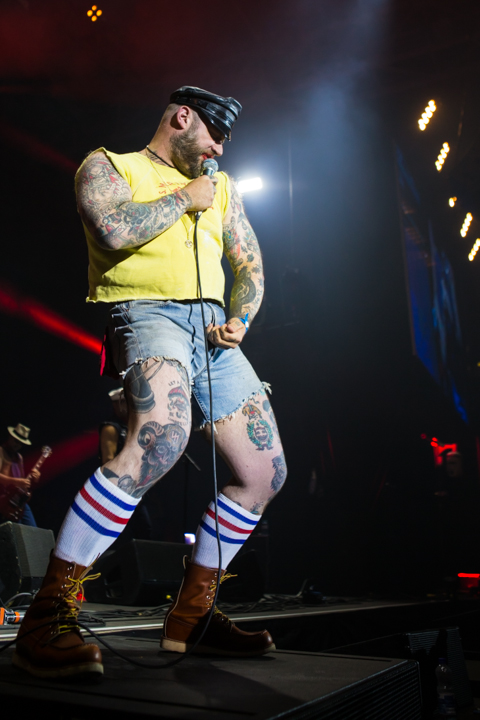 Turbonegro @ Rockavaria, foto 6, foto's door Dorien Goetschalckx - FrontView Magazine
