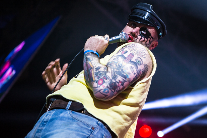 Turbonegro @ Rockavaria, foto 9, foto's door Dorien Goetschalckx - FrontView Magazine