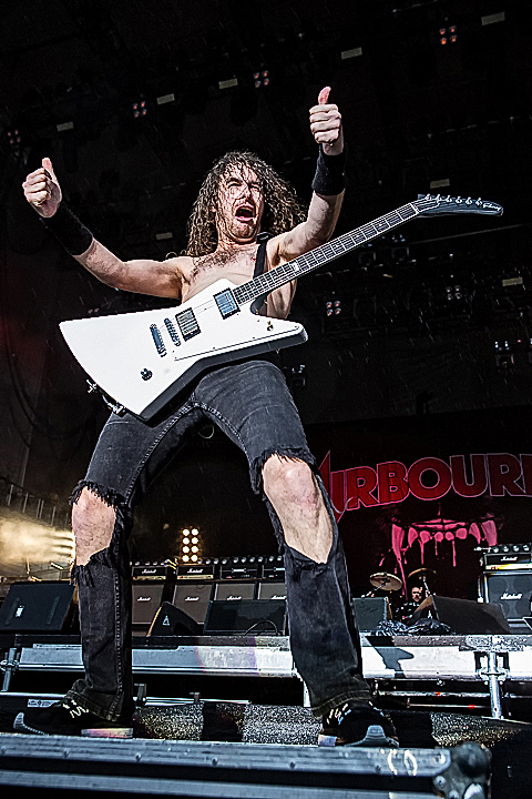 Airbourne @ Rock Im Revier 2015, foto 4, foto's door Edwin Houdevelt - FrontView Magazine