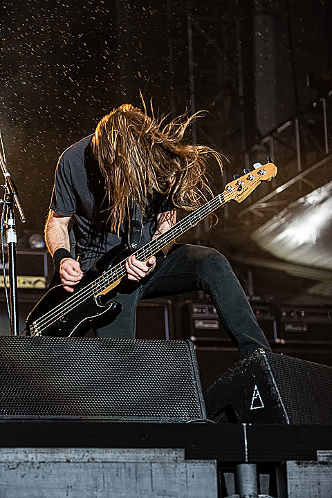 Airbourne @ Rock Im Revier 2015, foto 5, foto's door Edwin Houdevelt - FrontView Magazine