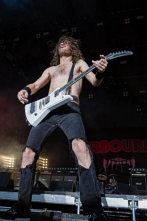 Airbourne @ Rock Im Revier 2015, foto 12, foto's door Edwin Houdevelt - FrontView Magazine