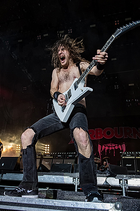 Airbourne @ Rock Im Revier 2015, foto 14, foto's door Edwin Houdevelt - FrontView Magazine