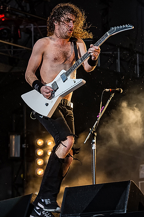 Airbourne @ Rock Im Revier 2015, foto 15, foto's door Edwin Houdevelt - FrontView Magazine