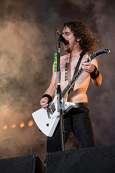Airbourne @ Rock Im Revier 2015, foto 18, foto's door Edwin Houdevelt - FrontView Magazine