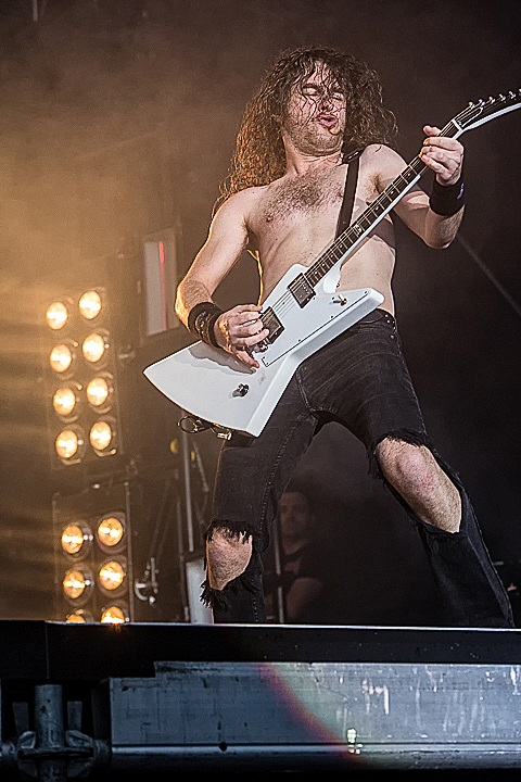 Airbourne @ Rock Im Revier 2015, foto 19, foto's door Edwin Houdevelt - FrontView Magazine