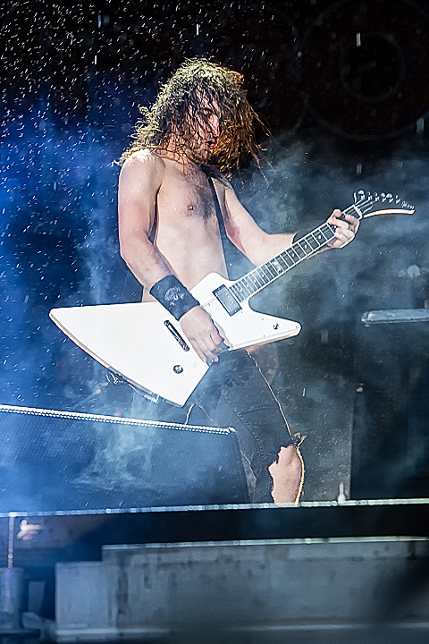 Airbourne @ Rock Im Revier 2015, foto 20, foto's door Edwin Houdevelt - FrontView Magazine