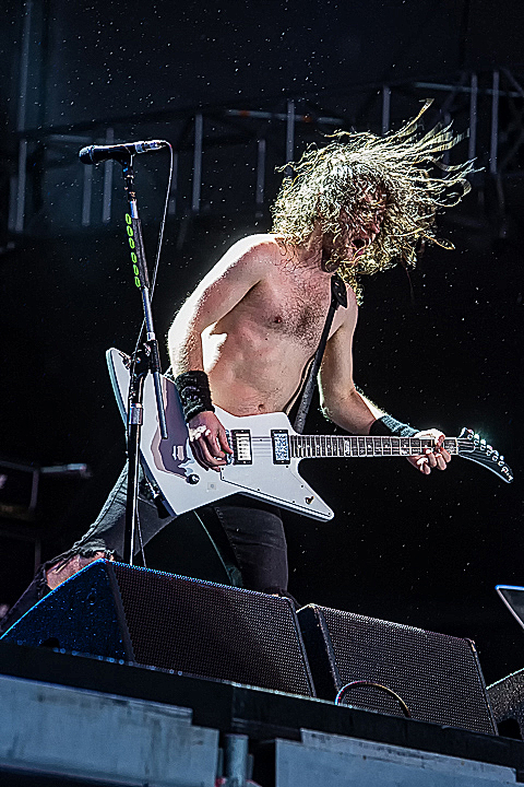 Airbourne @ Rock Im Revier 2015, foto 27, foto's door Edwin Houdevelt - FrontView Magazine