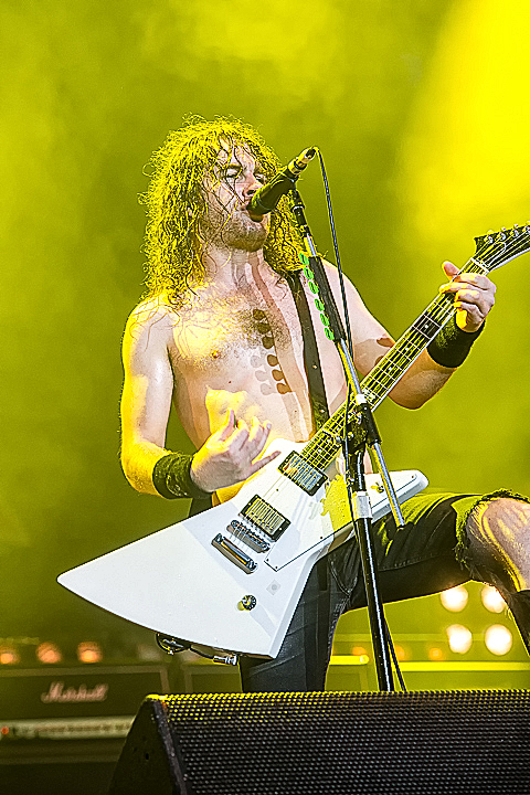 Airbourne @ Rock Im Revier 2015, foto 28, foto's door Edwin Houdevelt - FrontView Magazine