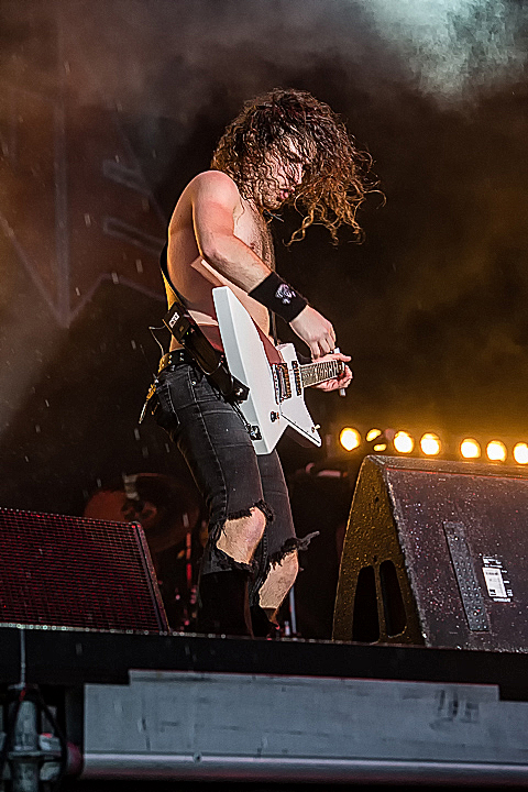 Airbourne @ Rock Im Revier 2015, foto 29, foto's door Edwin Houdevelt - FrontView Magazine
