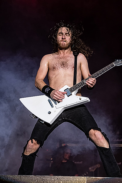 Airbourne @ Rock Im Revier 2015, foto 32, foto's door Edwin Houdevelt - FrontView Magazine