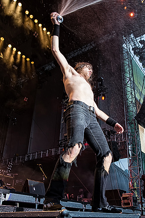 Airbourne @ Rock Im Revier 2015, foto 35, foto's door Edwin Houdevelt - FrontView Magazine