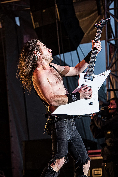 Airbourne @ Rock Im Revier 2015, foto 37, foto's door Edwin Houdevelt - FrontView Magazine