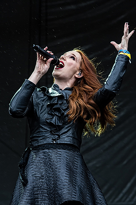 Epica @ Rock Im Revier 2015, foto 2, foto's door Edwin Houdevelt - FrontView Magazine