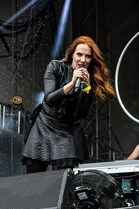 Epica @ Rock Im Revier 2015, foto 13, foto's door Edwin Houdevelt - FrontView Magazine