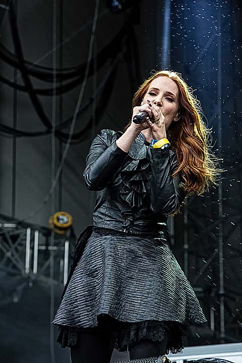 Epica @ Rock Im Revier 2015, foto 17, foto's door Edwin Houdevelt - FrontView Magazine
