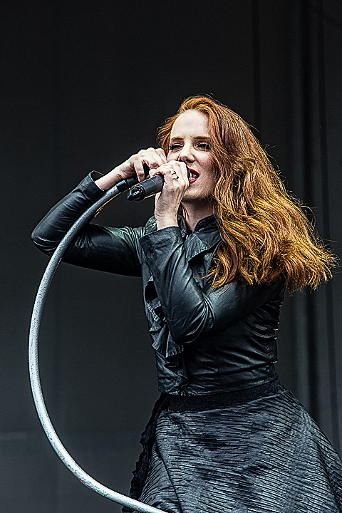 Epica @ Rock Im Revier 2015, foto 23, foto's door Edwin Houdevelt - FrontView Magazine