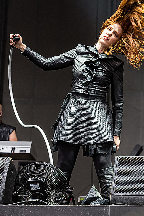 Epica @ Rock Im Revier 2015, foto 38, foto's door Edwin Houdevelt - FrontView Magazine