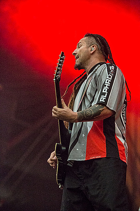 Five Finger Death Punch @ Rock Im Revier 2015, foto 30, foto's door Edwin Houdevelt - FrontView Magazine