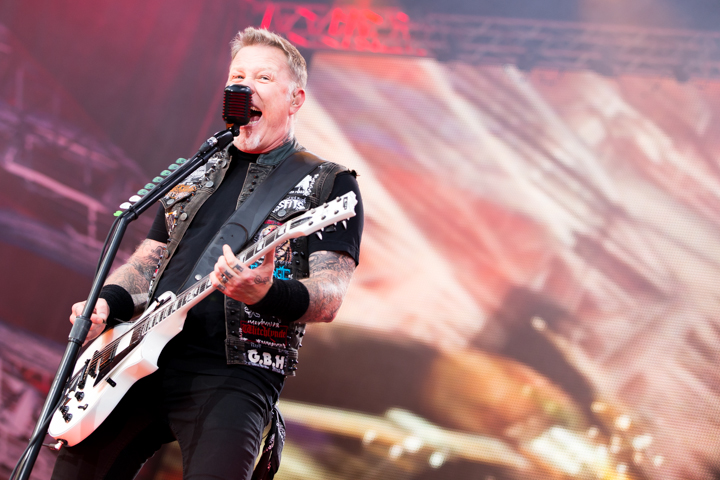 Metallica @ Rockavaria, foto 13, foto's door Dorien Goetschalckx - FrontView Magazine