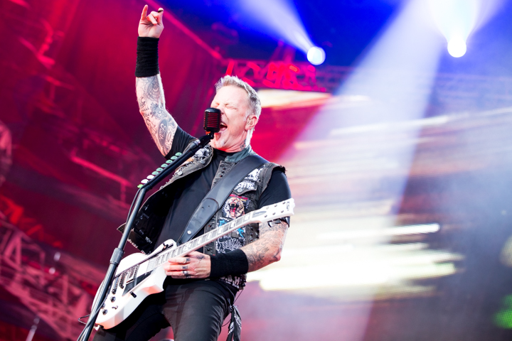 Metallica @ Rockavaria, foto 15, foto's door Dorien Goetschalckx - FrontView Magazine