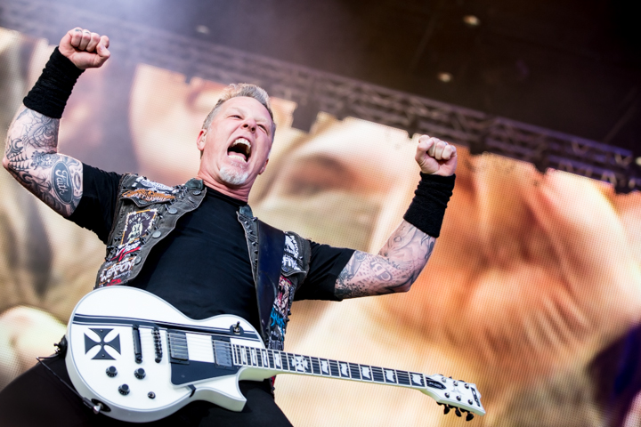 Metallica @ Rockavaria, foto 25, foto's door Dorien Goetschalckx - FrontView Magazine
