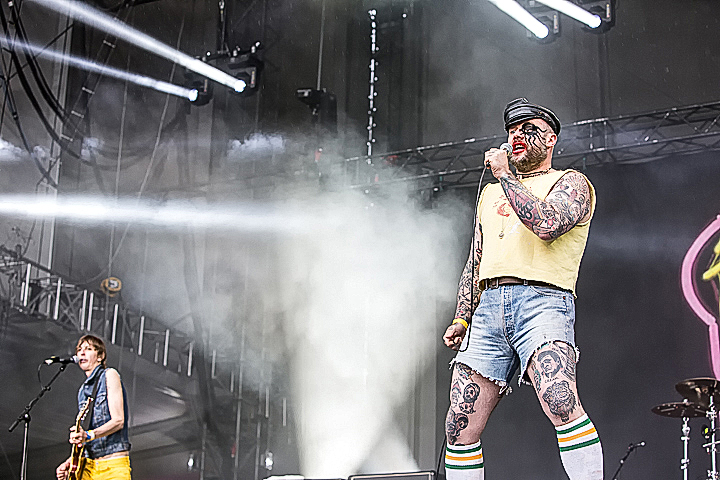 Turbonegro @ Rock Im Revier 2015, foto 8, foto's door Edwin Houdevelt - FrontView Magazine