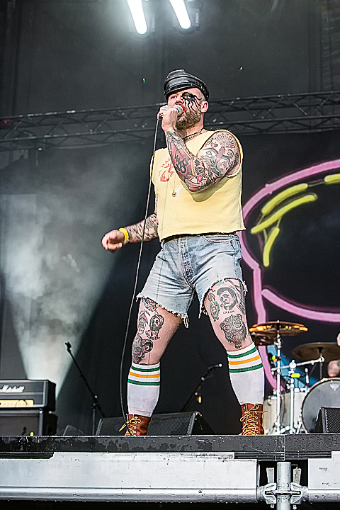 Turbonegro @ Rock Im Revier 2015, foto 9, foto's door Edwin Houdevelt - FrontView Magazine