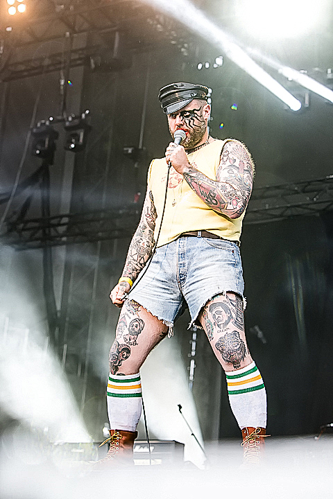 Turbonegro @ Rock Im Revier 2015, foto 10, foto's door Edwin Houdevelt - FrontView Magazine
