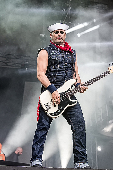 Turbonegro @ Rock Im Revier 2015, foto 12, foto's door Edwin Houdevelt - FrontView Magazine