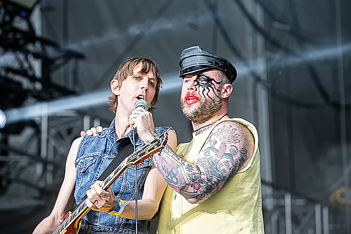 Turbonegro @ Rock Im Revier 2015, foto 16, foto's door Edwin Houdevelt - FrontView Magazine