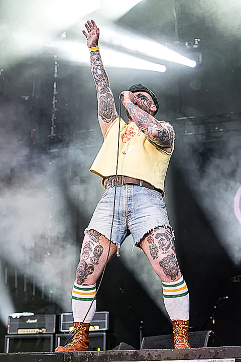 Turbonegro @ Rock Im Revier 2015, foto 20, foto's door Edwin Houdevelt - FrontView Magazine